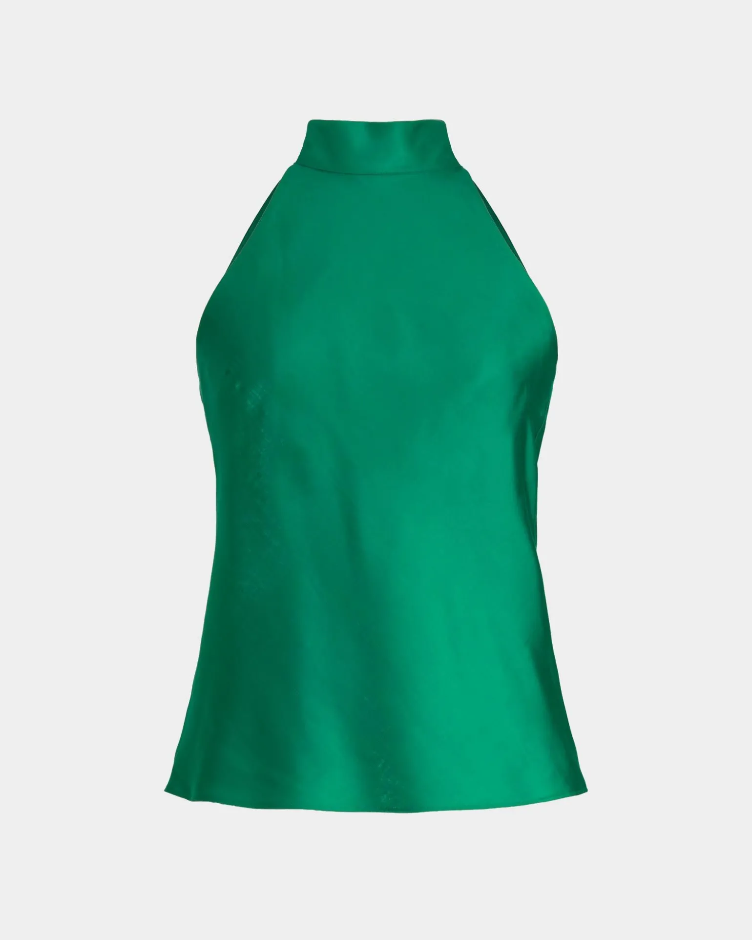 Leana Satin Bias Tie Top
