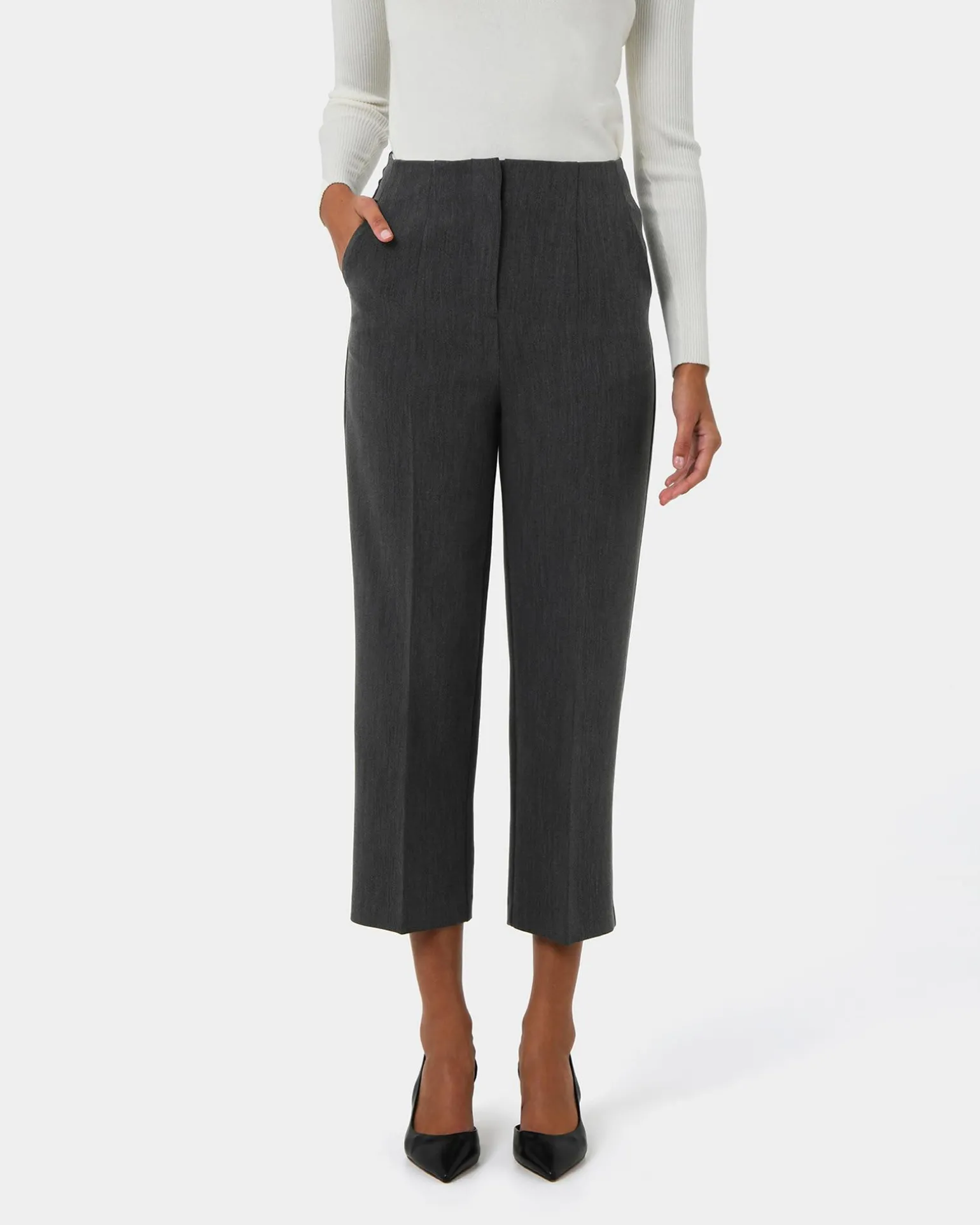Lee Tailored Crop Pants