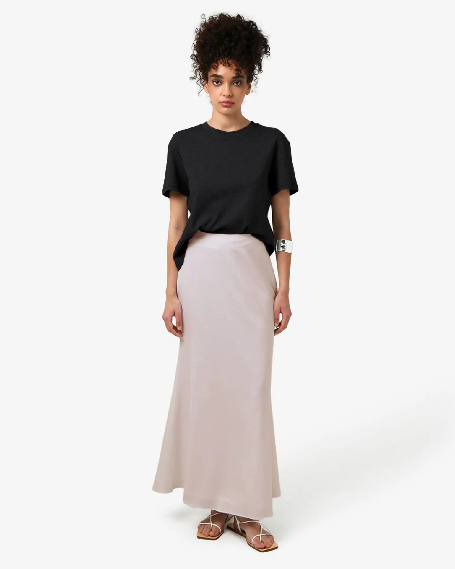 Leigh Flared Maxi Skirt