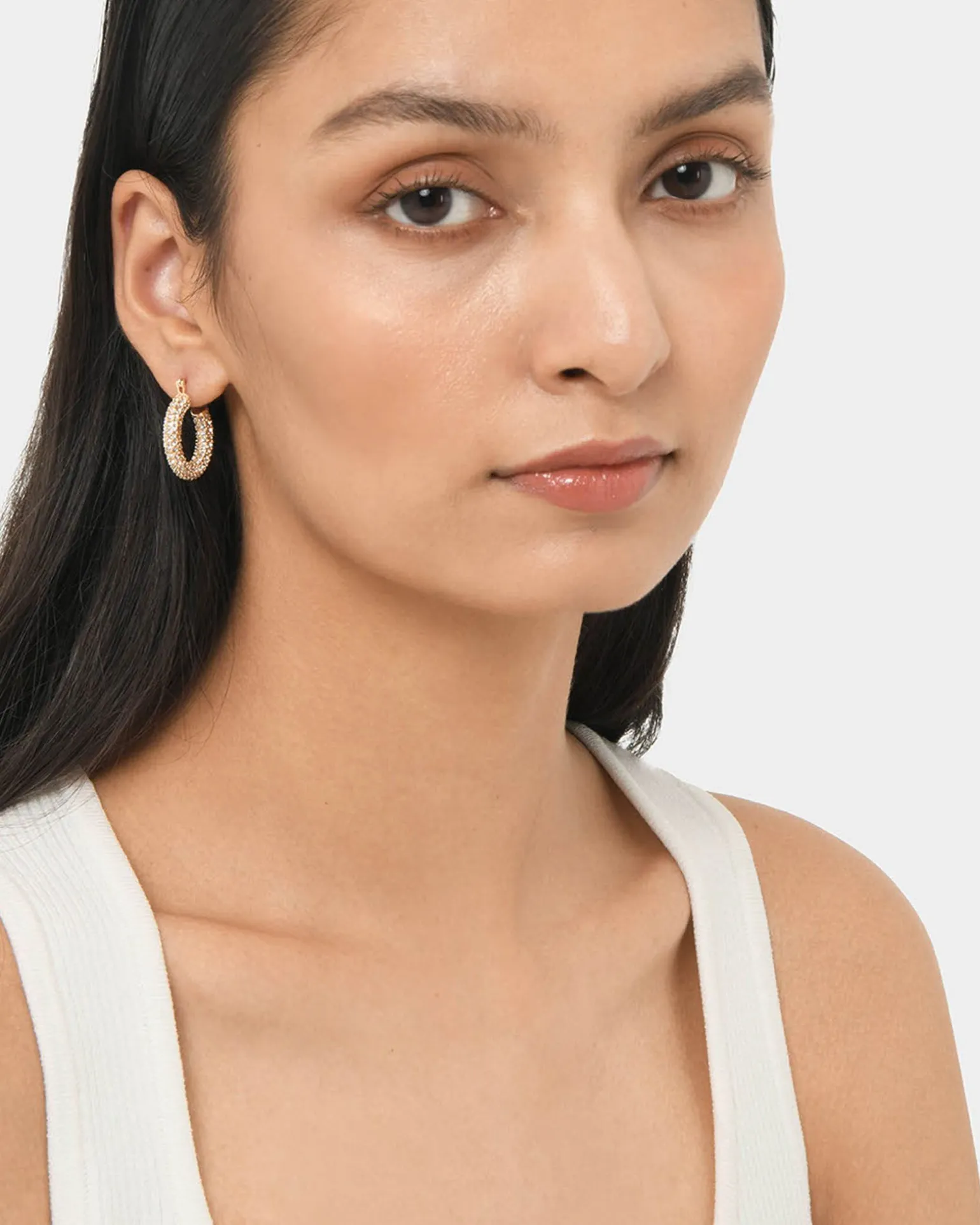 Leonie Gold Plated Earrings