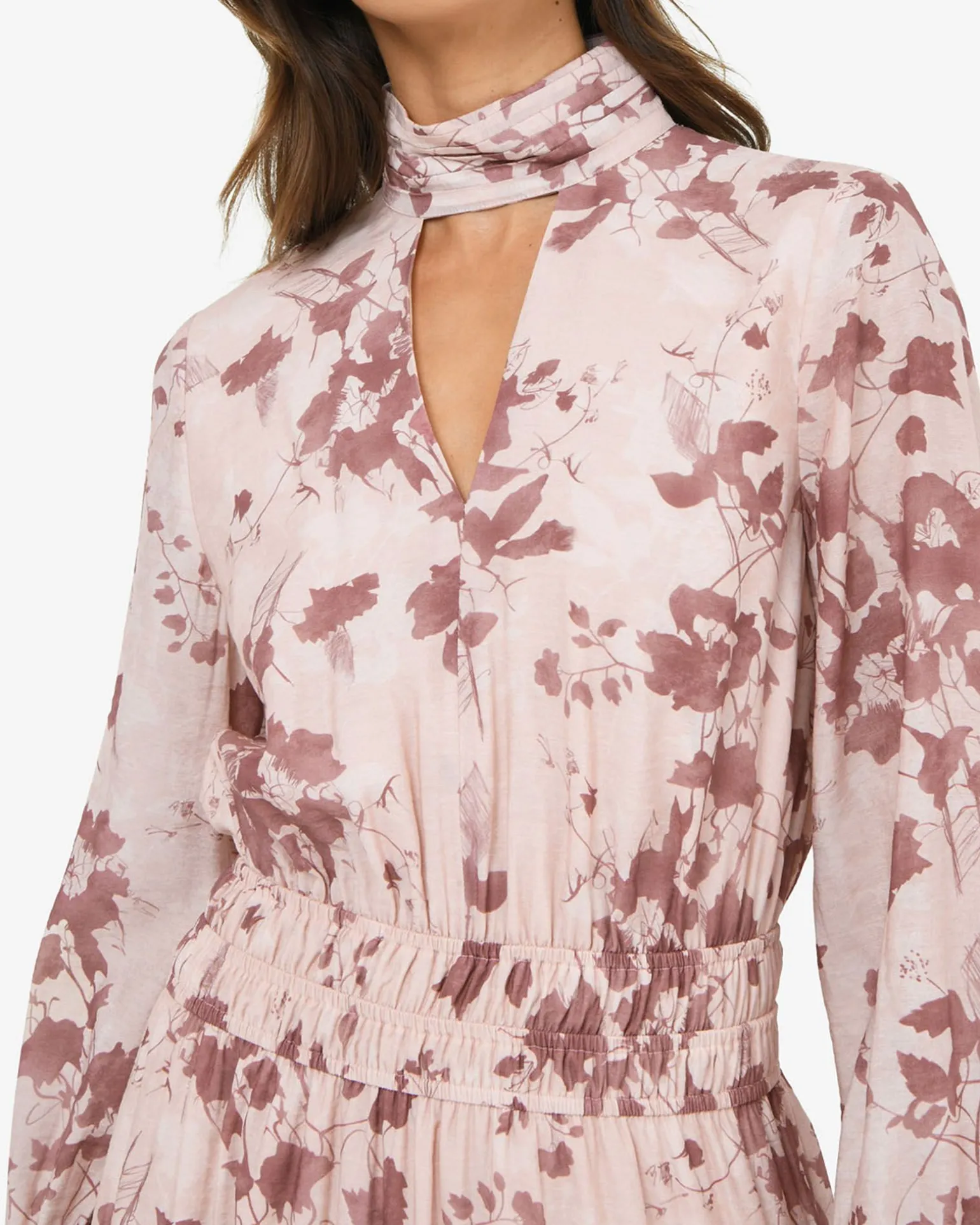 Lesley Tiered Floral Dress