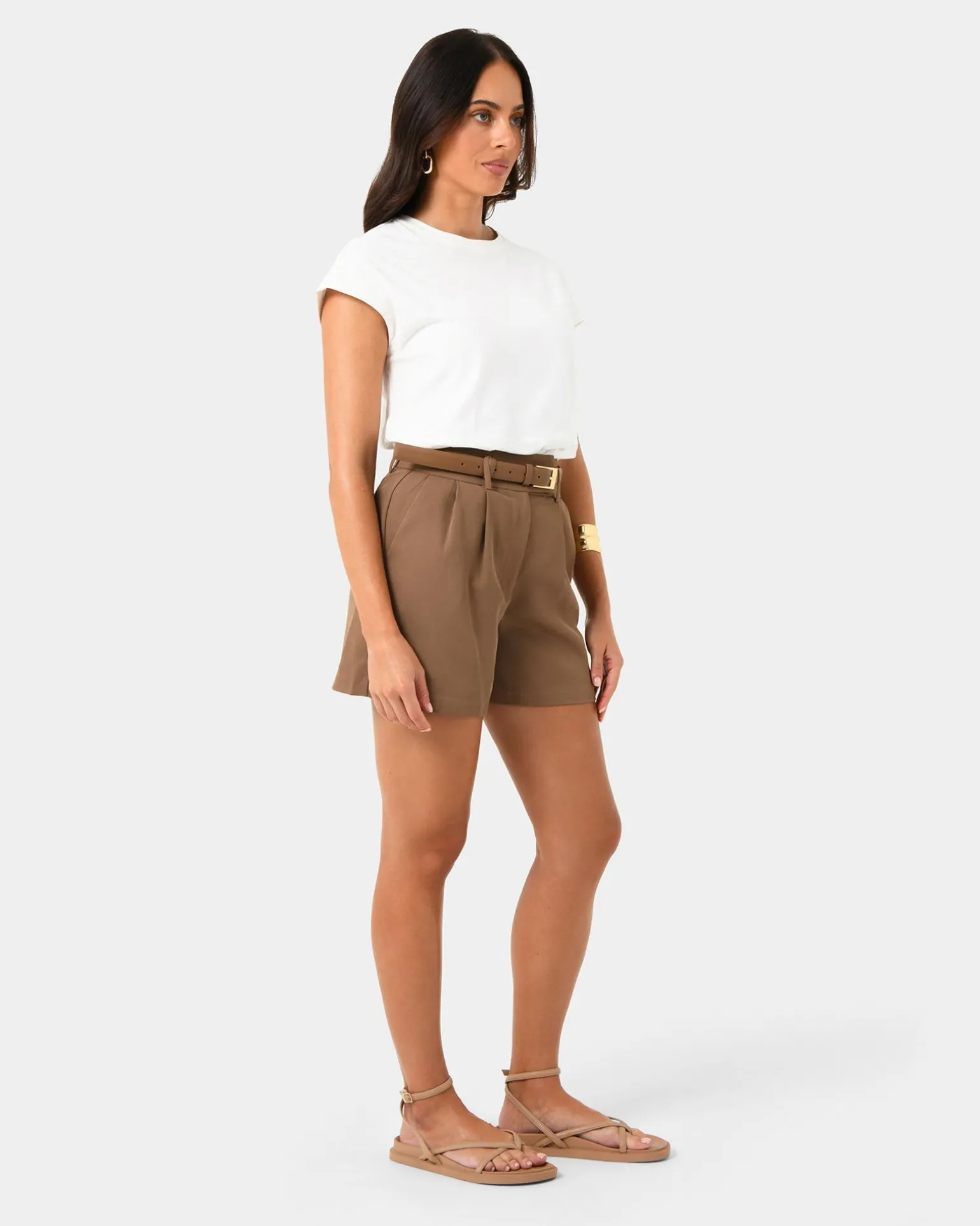 Lexee Pleat Front Short