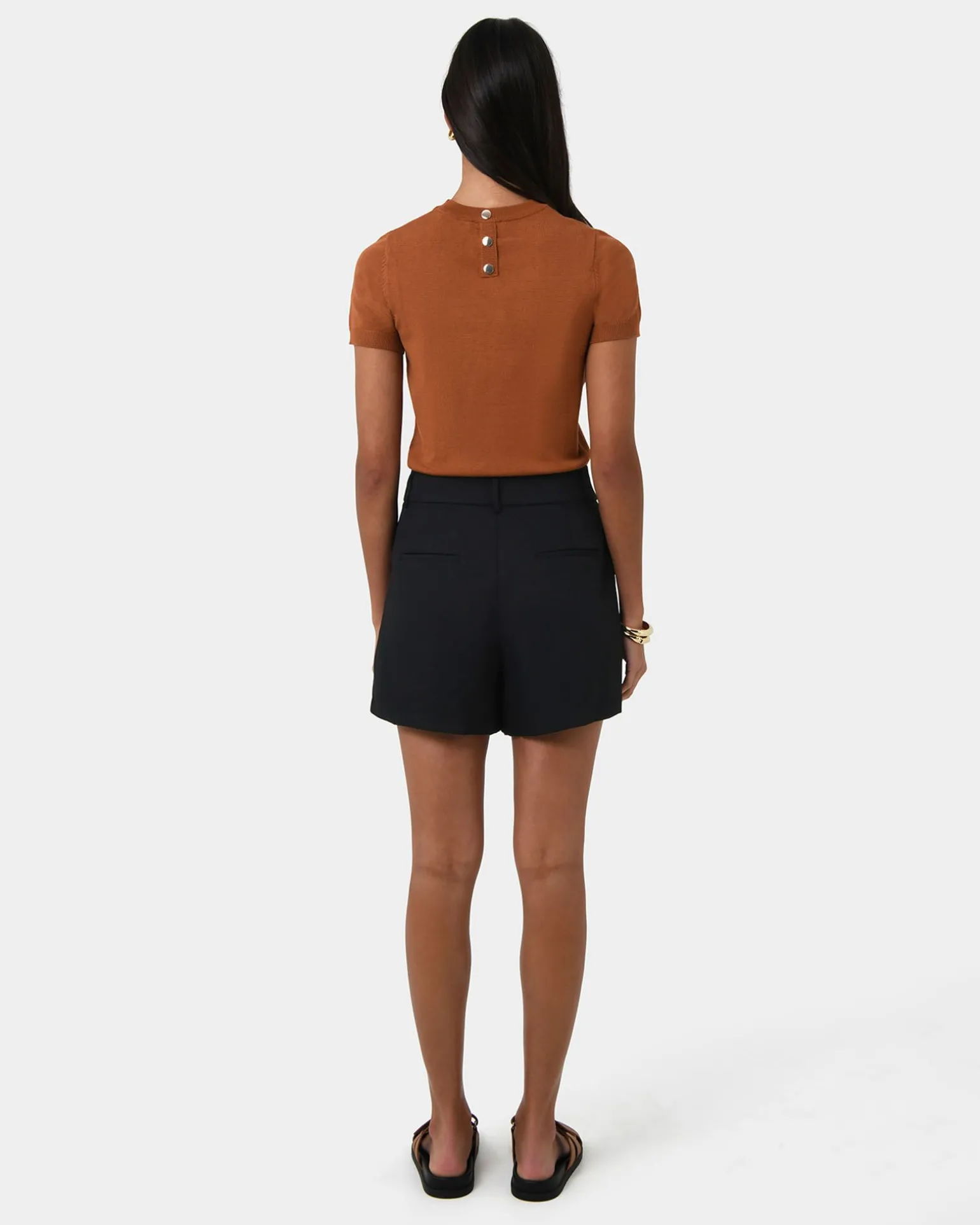 Lexee Pleat Front Short