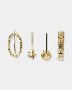 Lila 4pc Hair Pin Set
