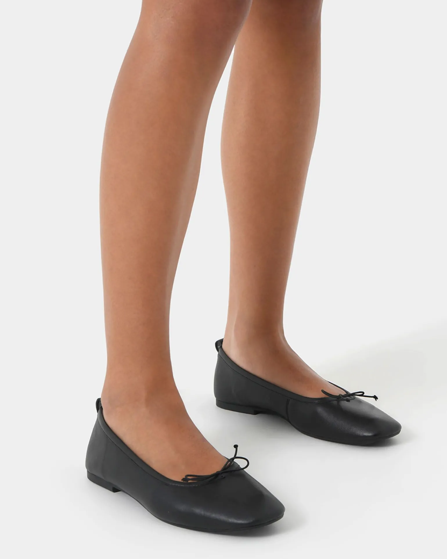 Lizbeth Leather Ballet Flat