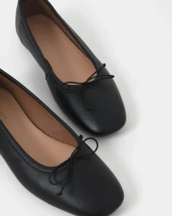 Lizbeth Leather Ballet Flat