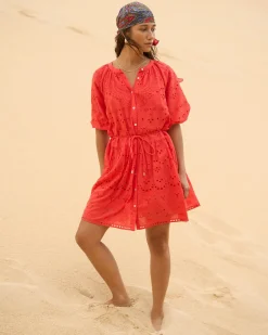 Lola Broderie Tiered Dress
