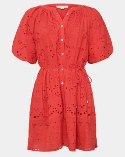 Lola Broderie Tiered Dress