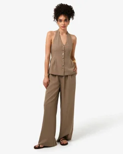 Lola Lurex Blend Wide Leg Pant