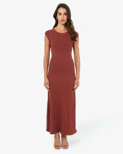 Lourdes Ribbed Knit Dress