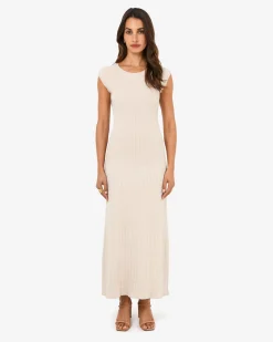 Lourdes Ribbed Knit Dress