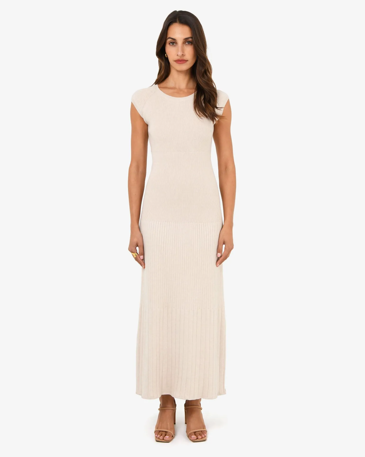 Lourdes Ribbed Knit Dress