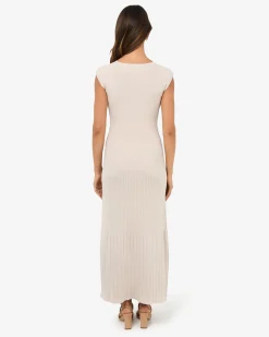 Lourdes Ribbed Knit Dress