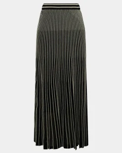 Lucy Pleat Knit Midi Skirt