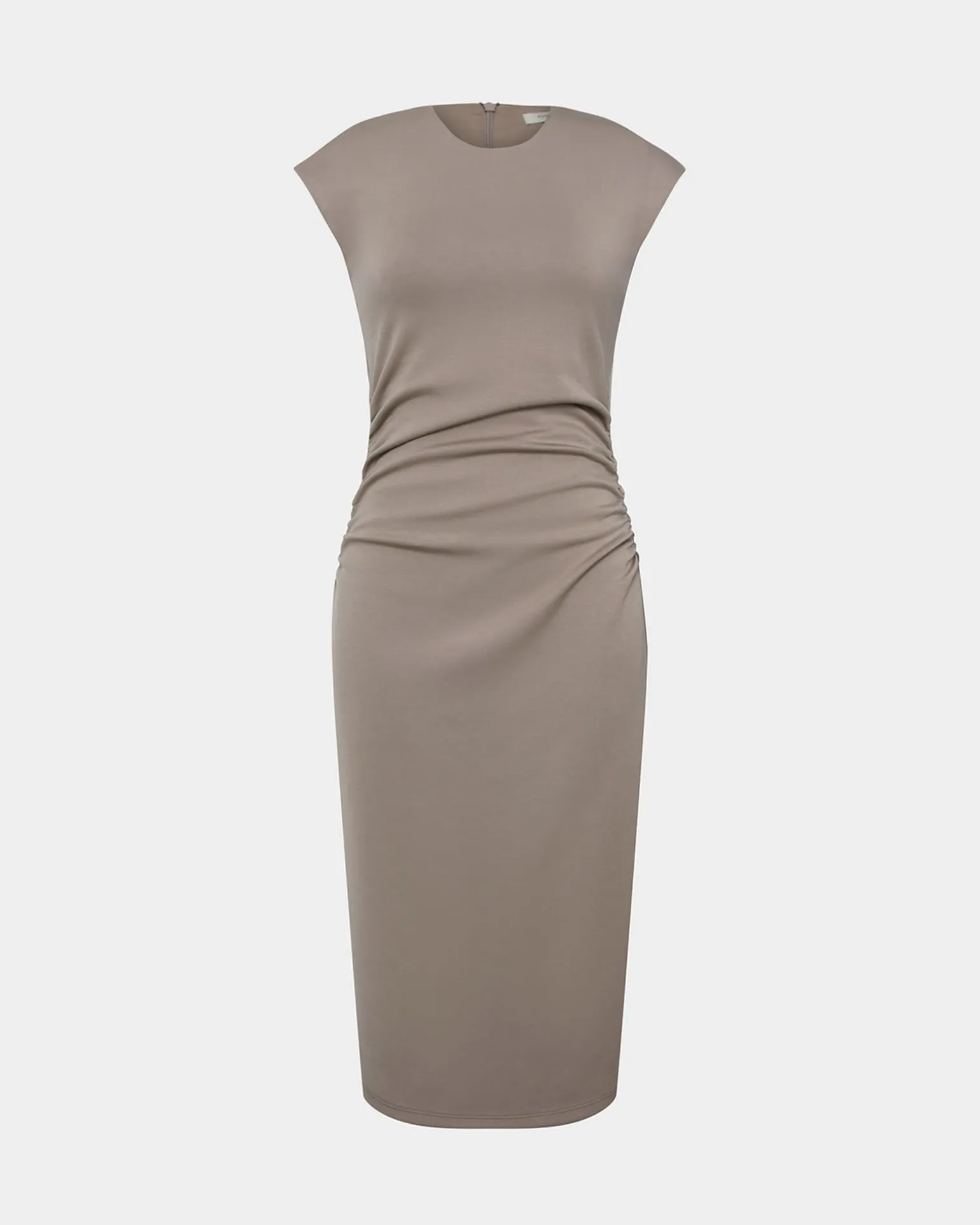 Lulu Ruched Midi Dress
