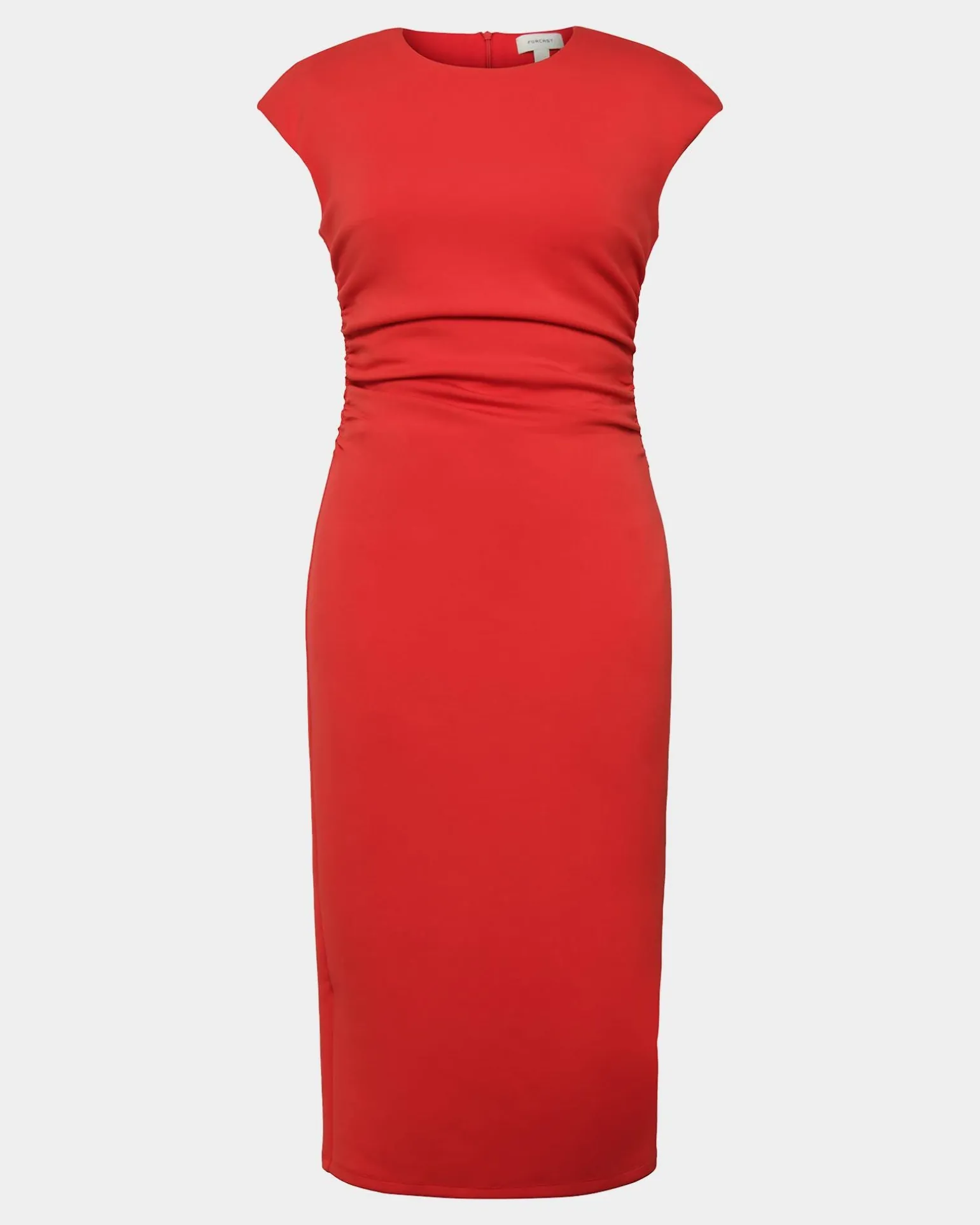 Lulu Ruched Midi Dress