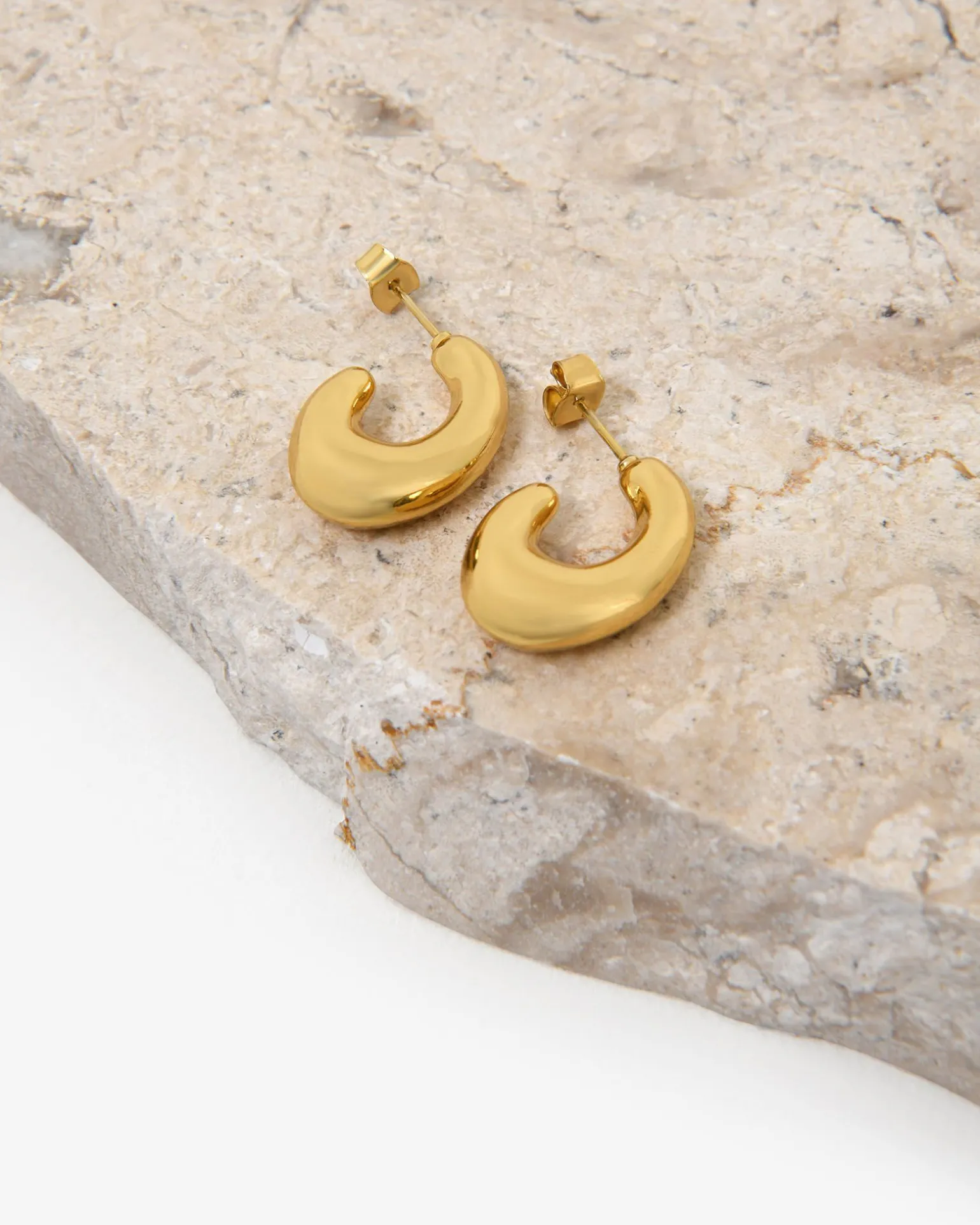 Lupita Gold Plated Earrings