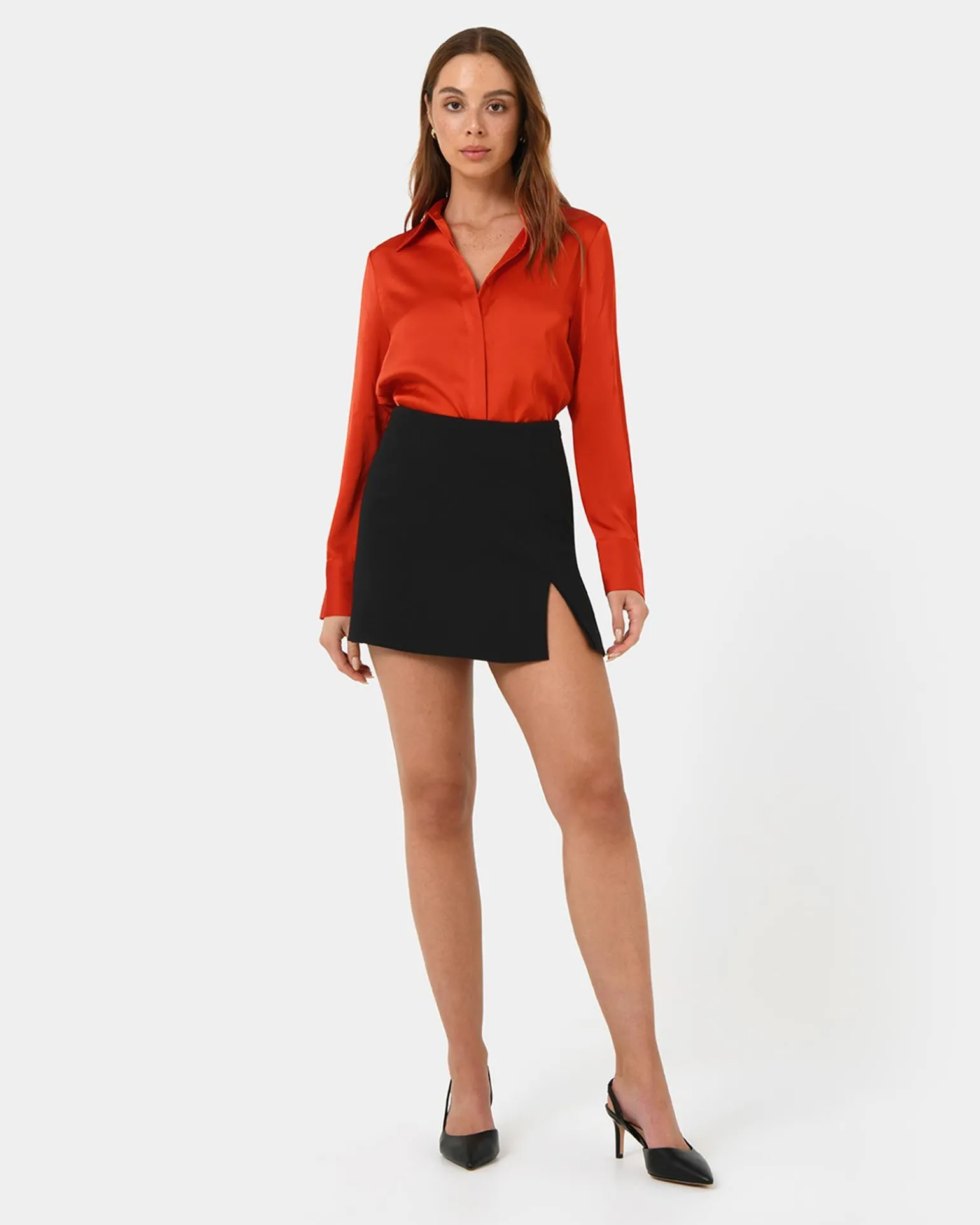 Mae Satin Shirt