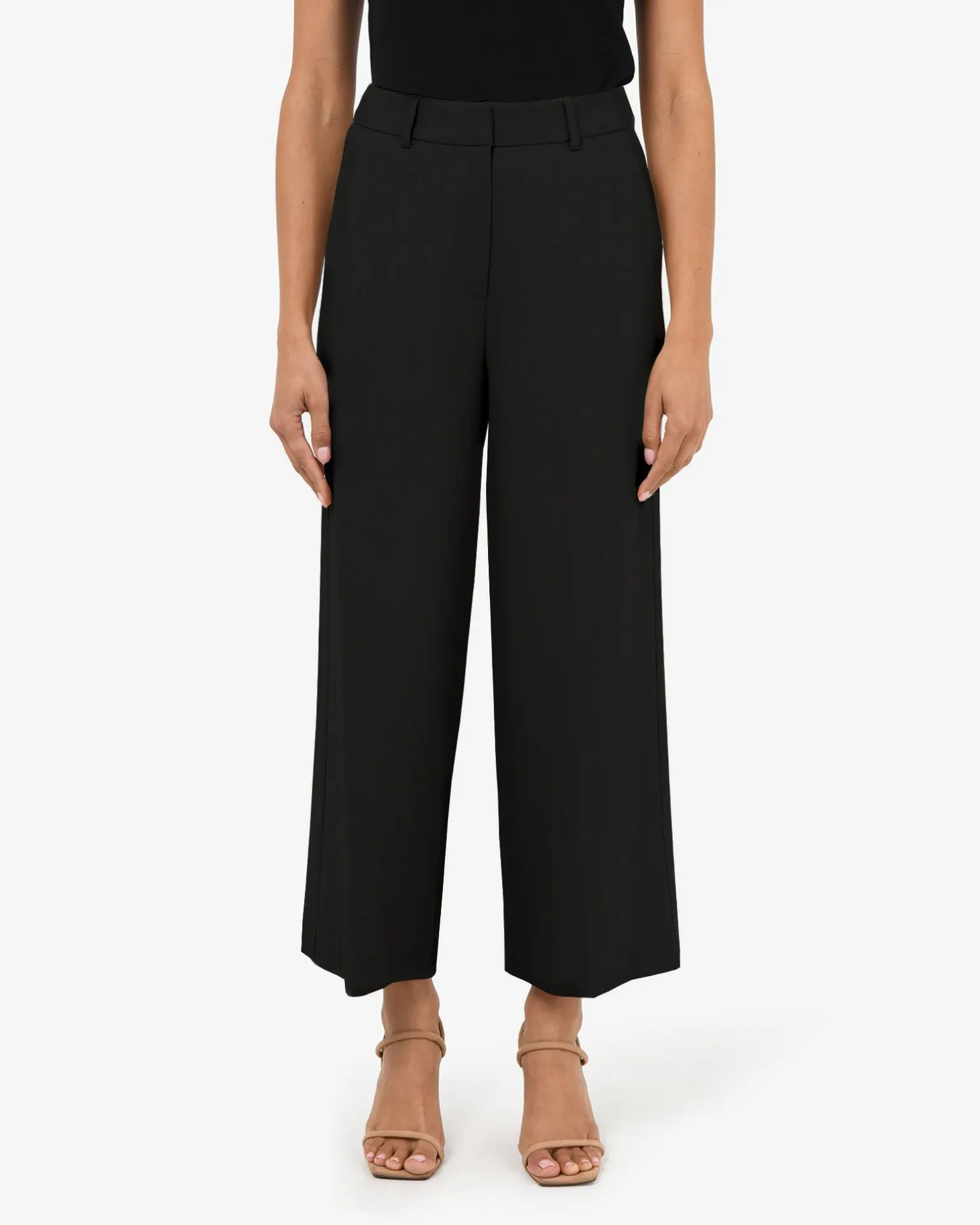 Mallory Herringbone Culottes