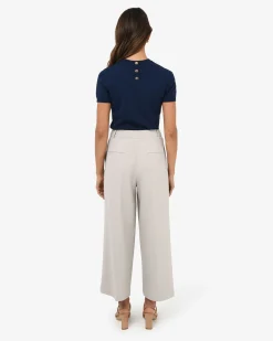 Mallory Herringbone Culottes