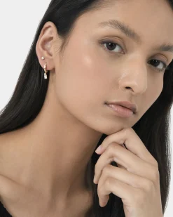 Marie 16k Gold Plated Earrings