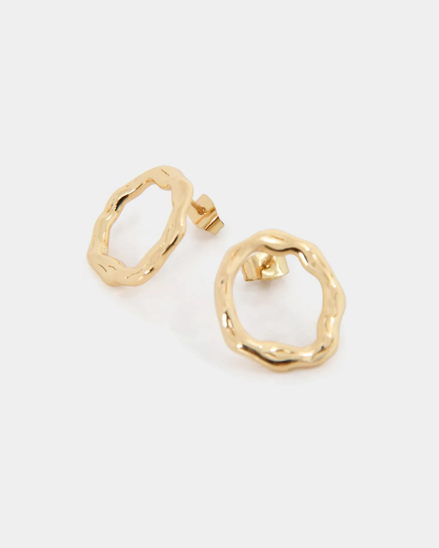 Meera 16k Gold Plated Earrings