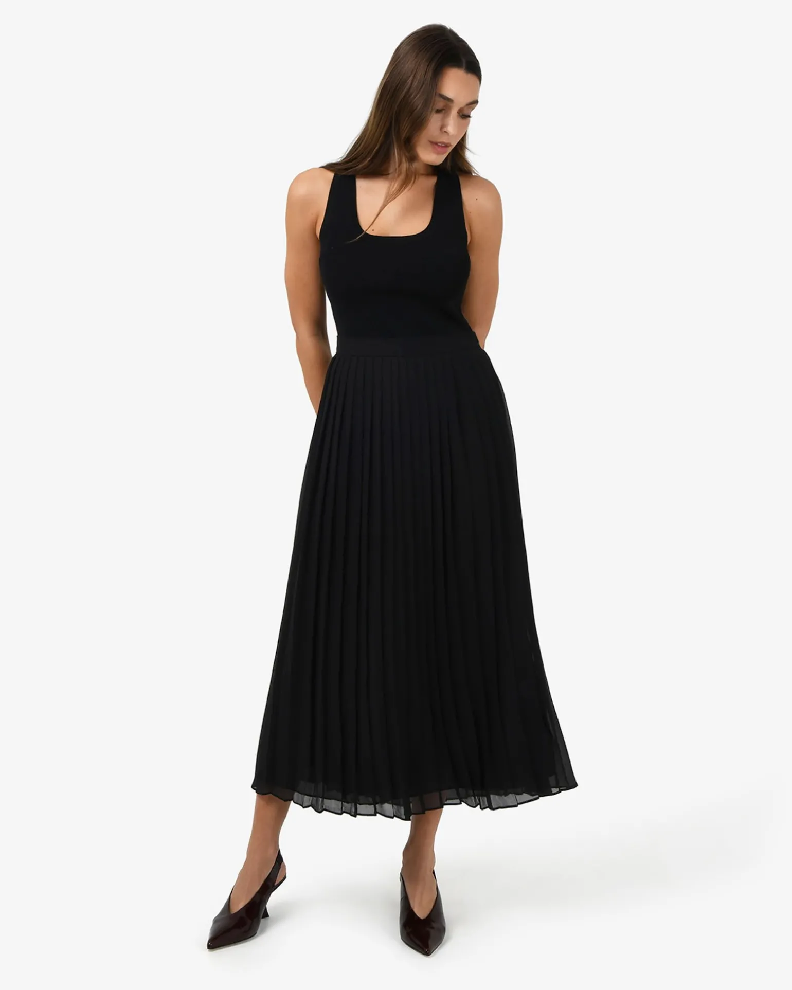 Melina Pleated Skirt
