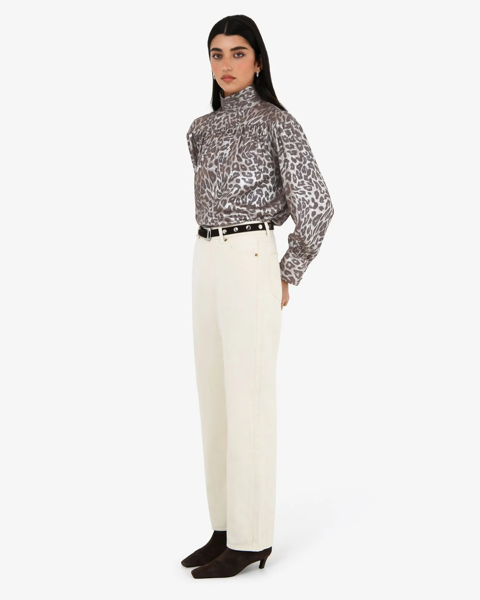 Melisa Gathered Yoke Top
