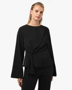 Melody Long Sleeve Draped Top