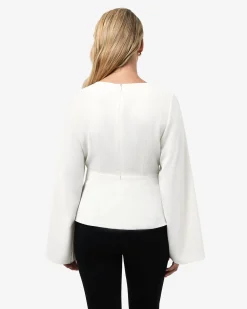 Melody Long Sleeve Draped Top