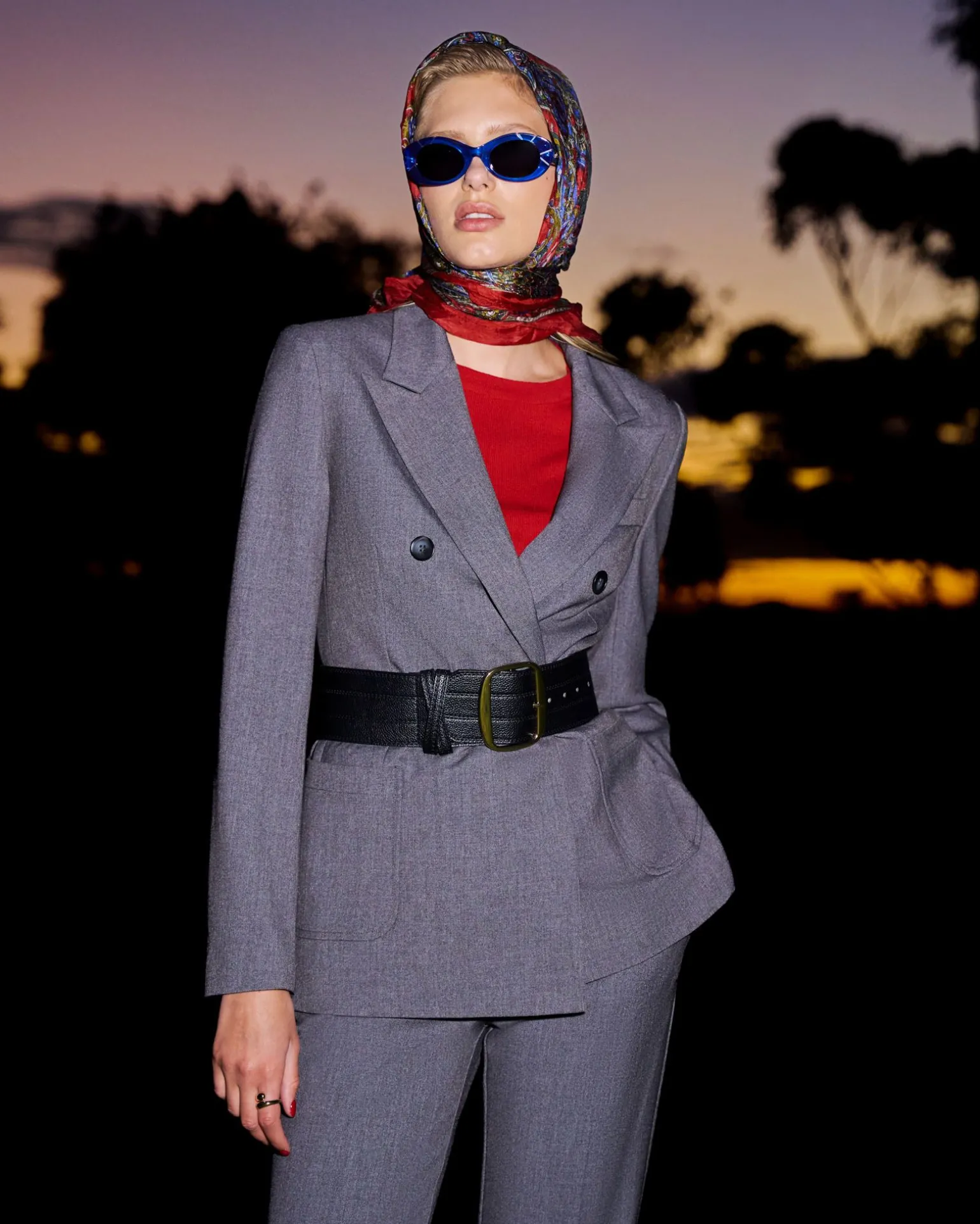 Merid Double Breasted Blazer