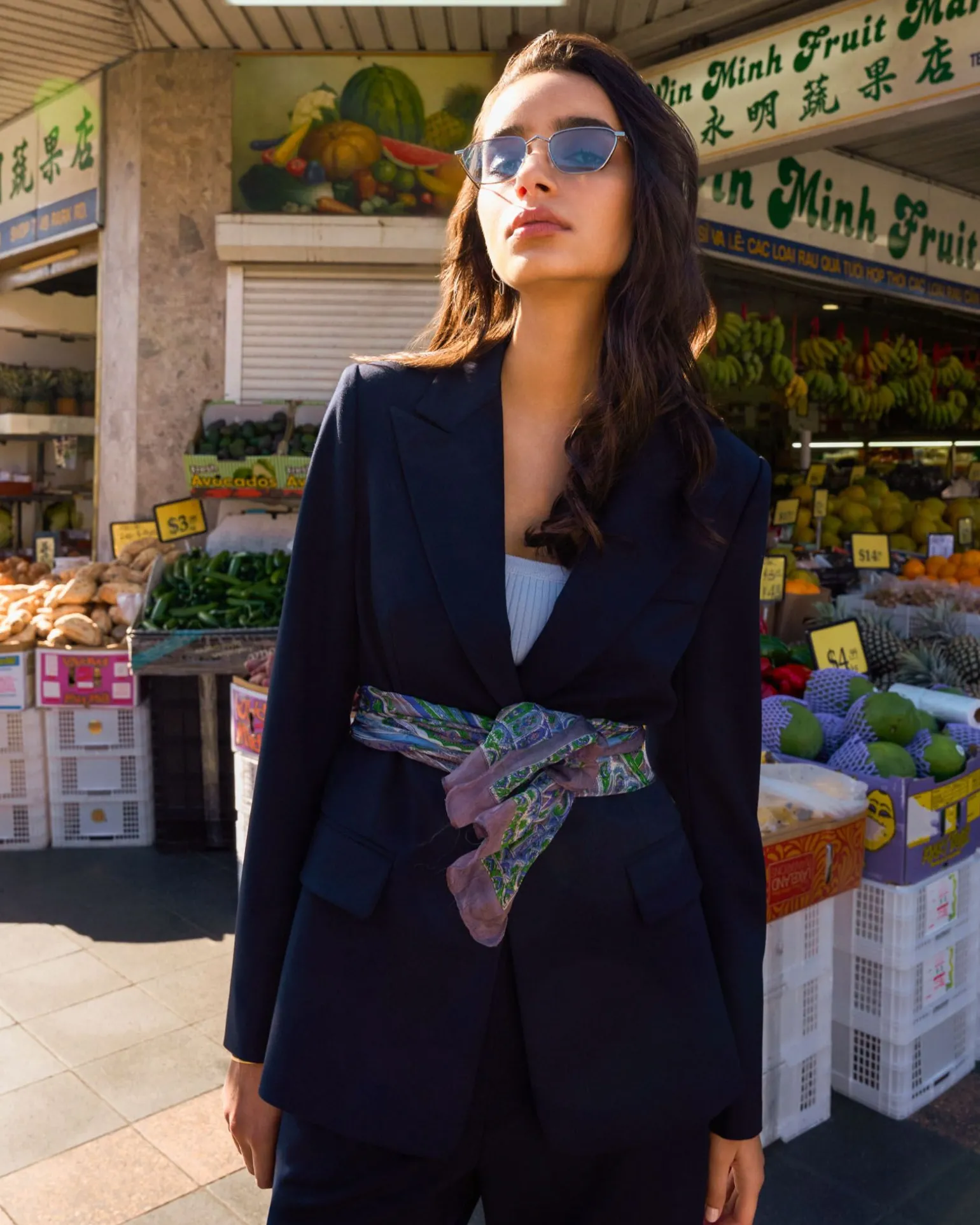 Merid Single Breasted Blazer
