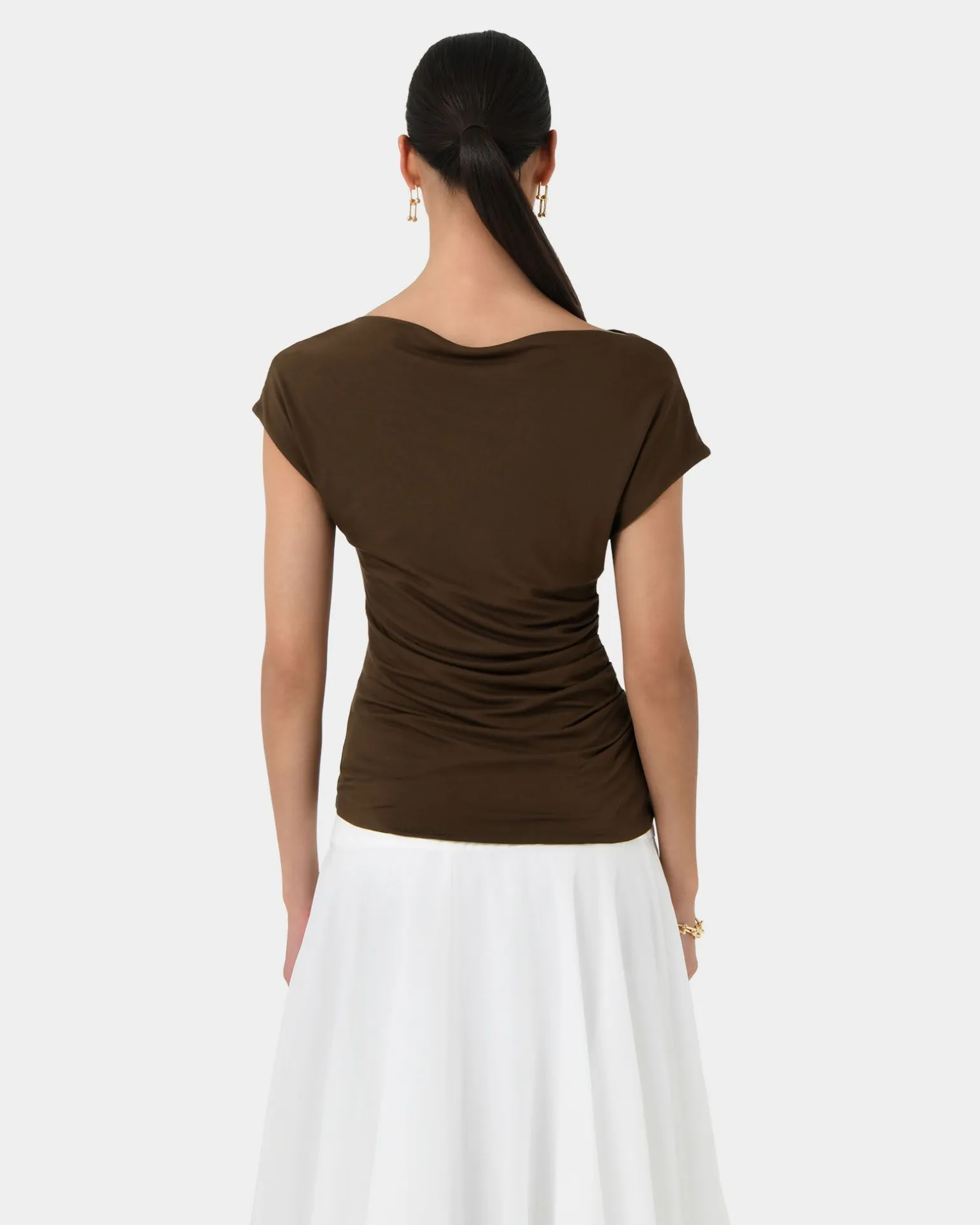 Mia Off Shoulder Jersey Top