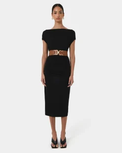 Mia Ruched Jersey Dress