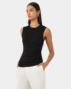 Mia Ruched Jersey Top