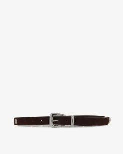 Mikala Suede Leather Belt
