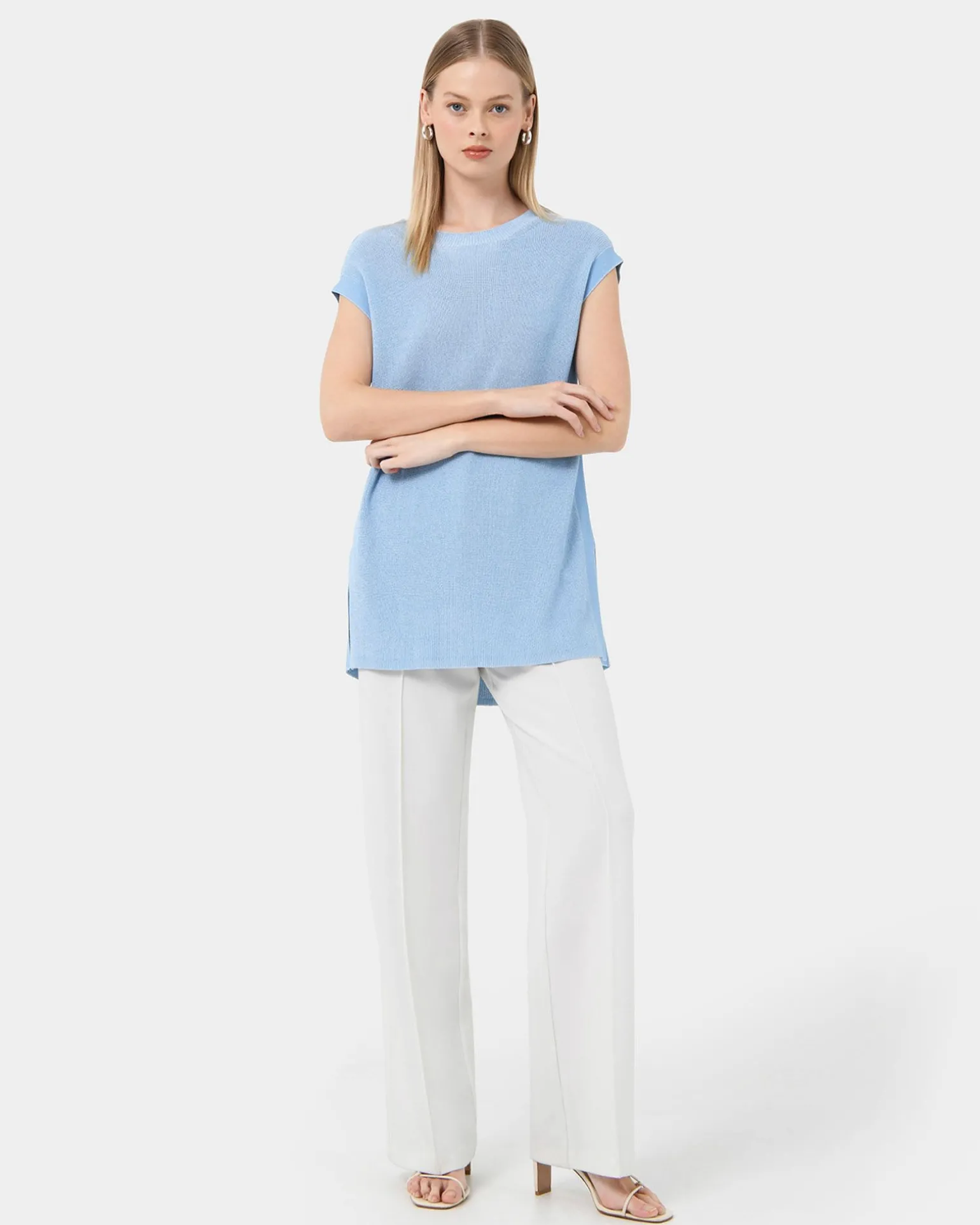 Milano Melange Knit Top