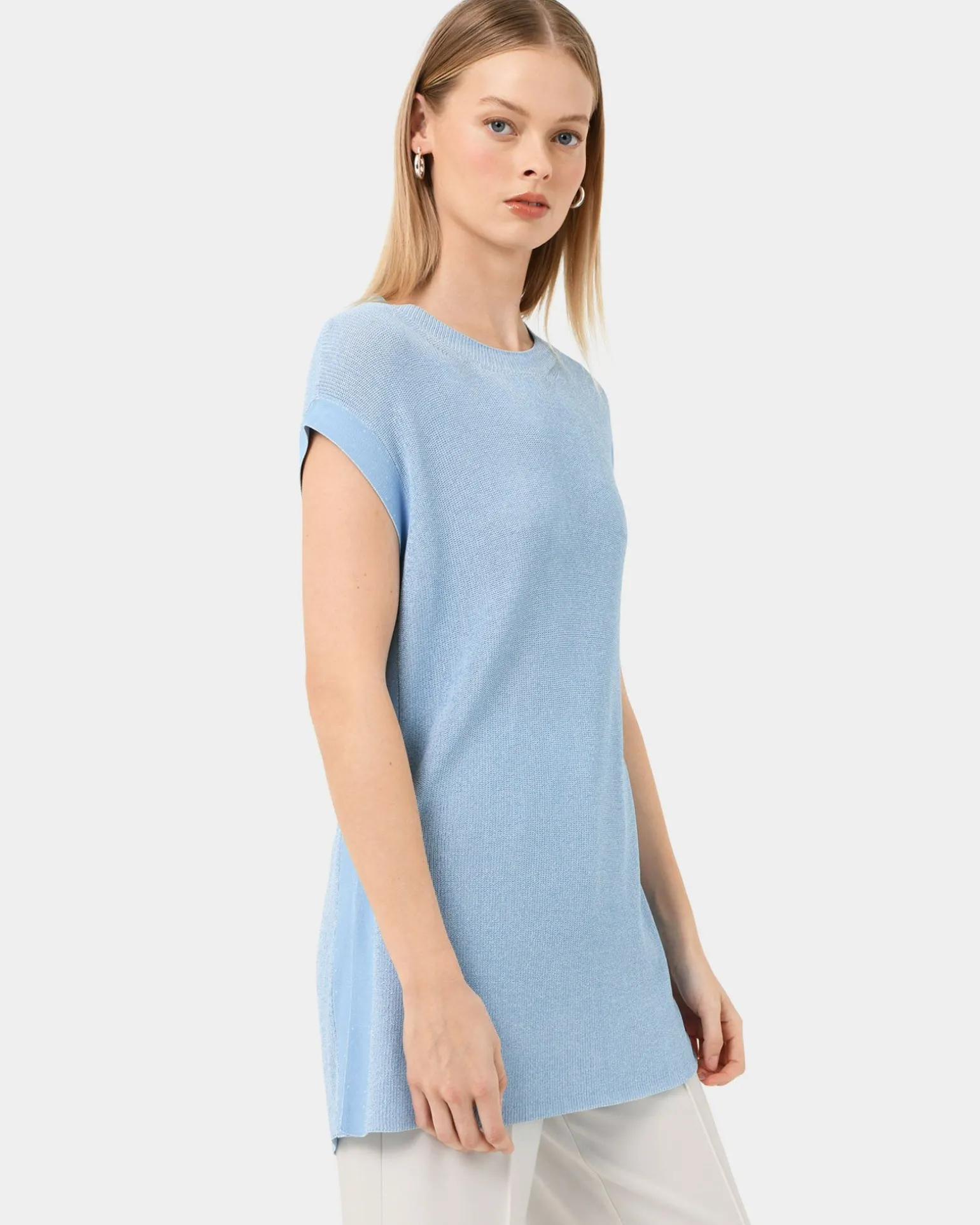 Milano Melange Knit Top