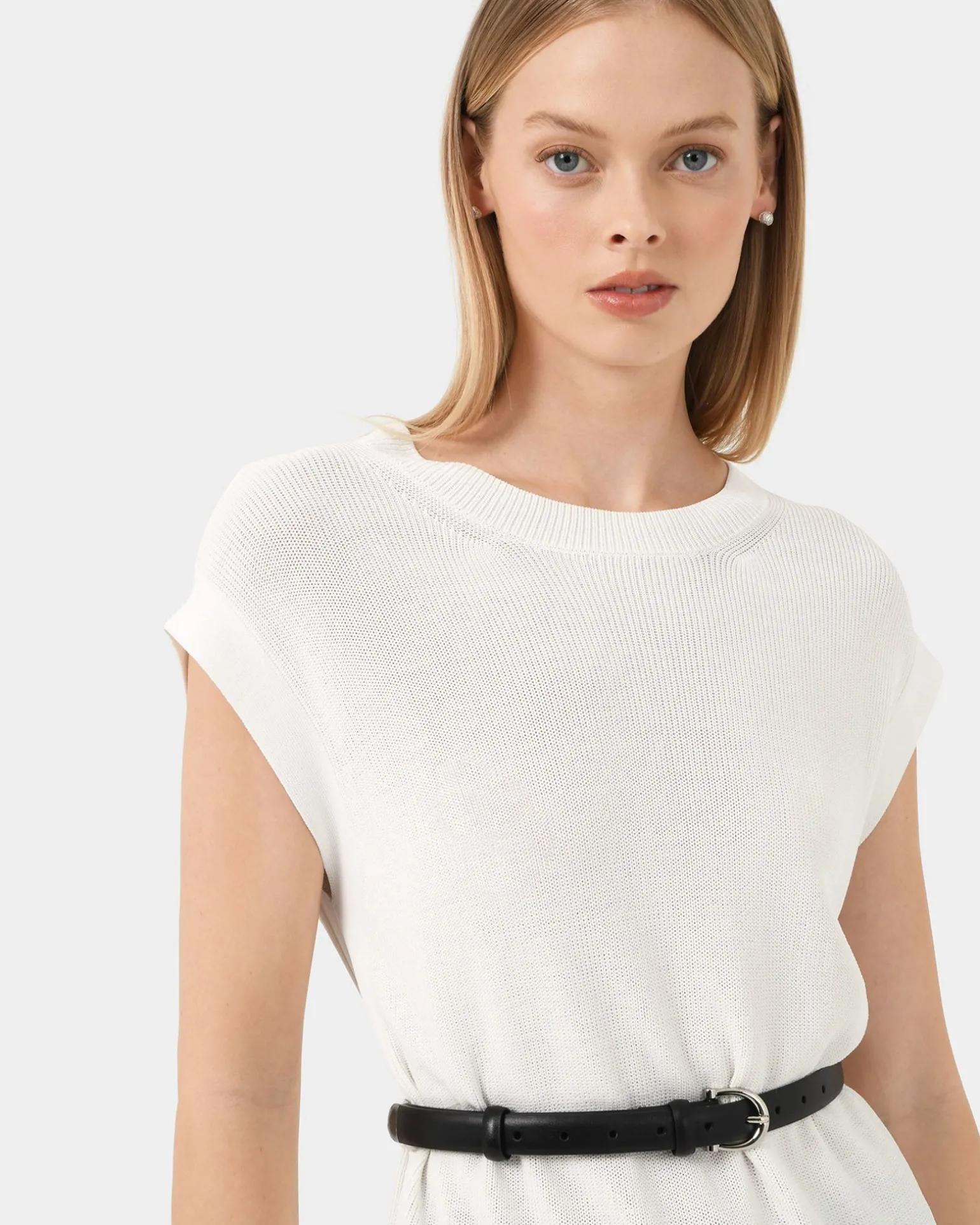 Milano Melange Knit Top