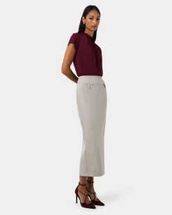 Milla Column Midi Skirt