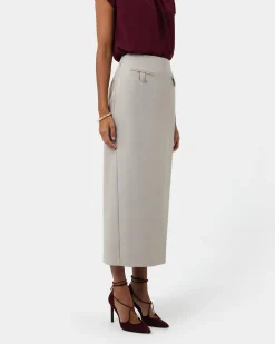 Milla Column Midi Skirt