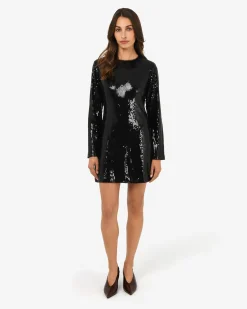 Mimi Shift Sequin Dress