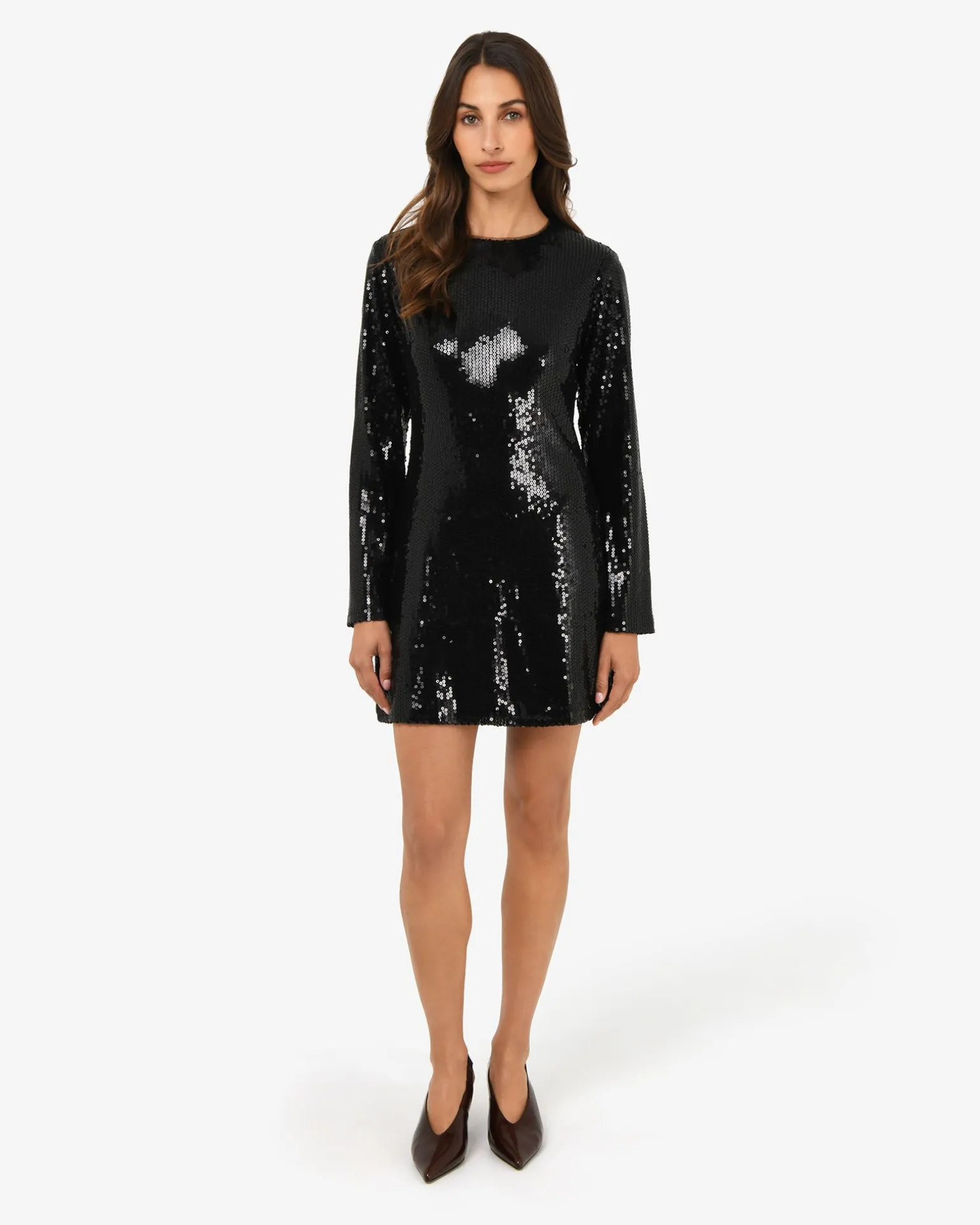 Mimi Shift Sequin Dress