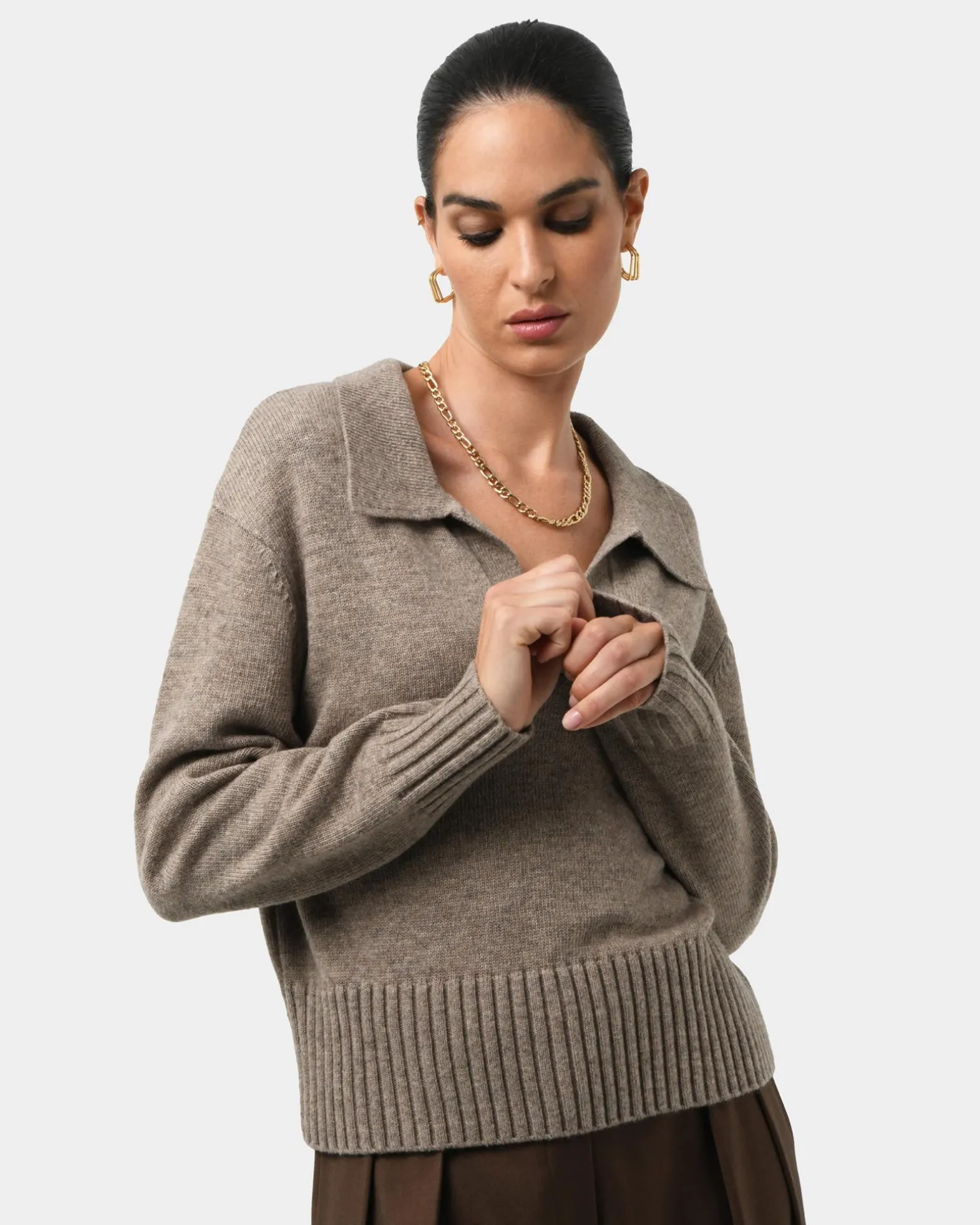 Mina Wool Blend Knit