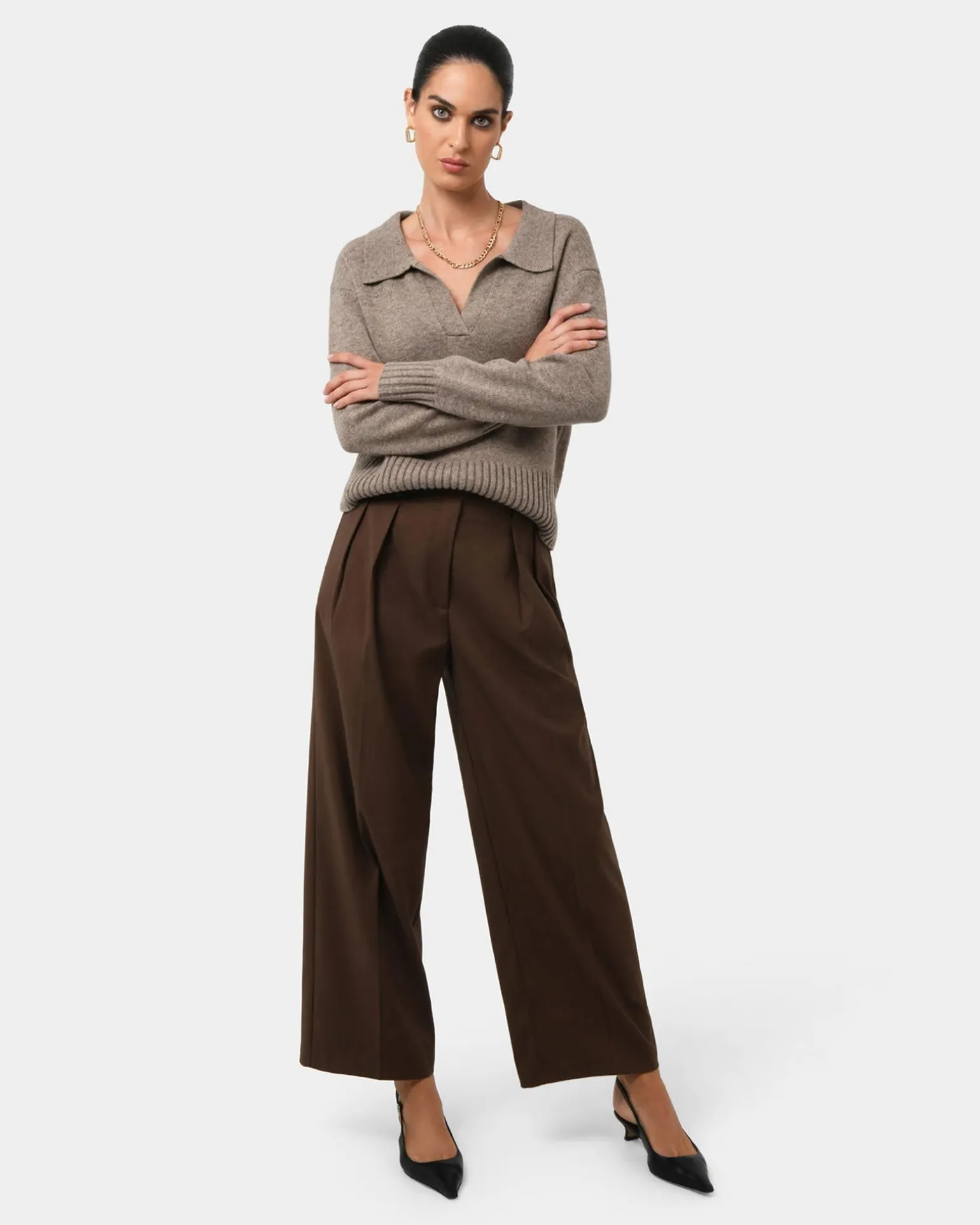 Mina Wool Blend Knit