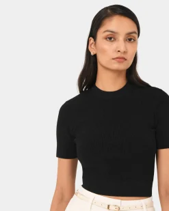 Murphy Crop Knit Top