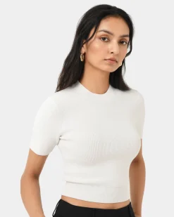 Murphy Crop Knit Top