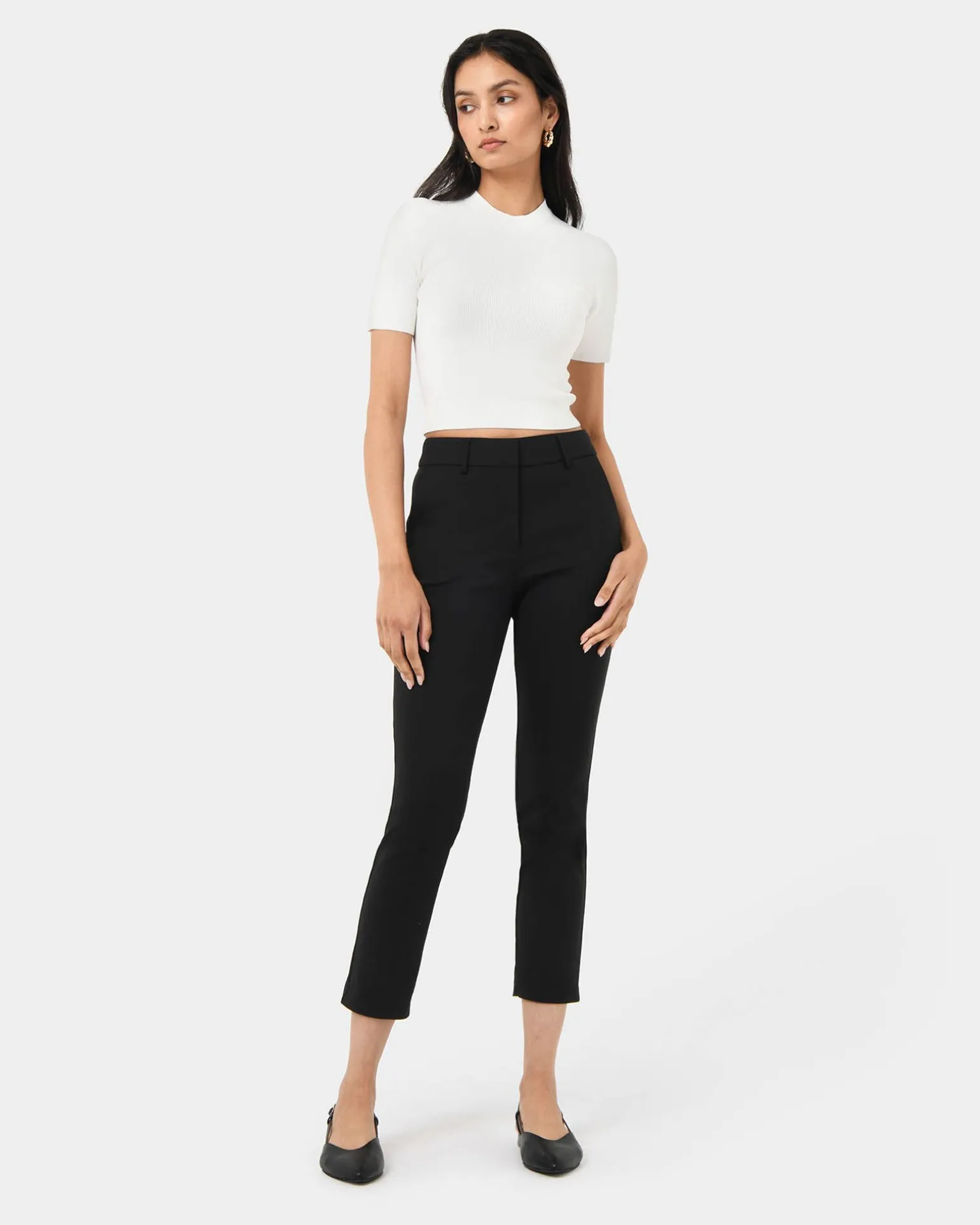 Murphy Crop Knit Top