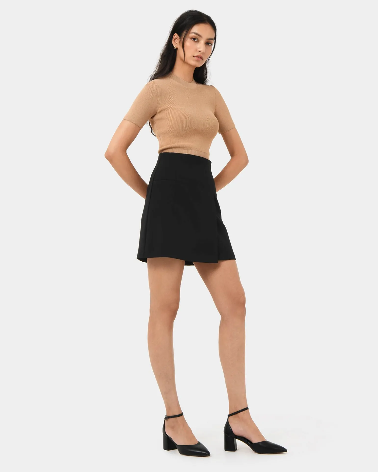 Murphy Crop Knit Top