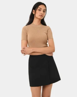 Murphy Crop Knit Top